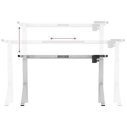 Стол подъемный Fit Focus Y- desire 1300*675*18 мм (каркас арт. 9065261 и столешница арт. 9072452) - 2