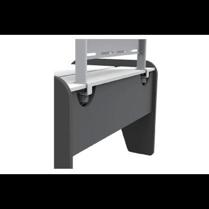 Стол Comf-Pro Elephant Desk UR-3, 1155х700х(340-815) мм, белый, серый - 4