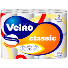 Бумага туалетная "Veiro Classic"