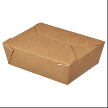 Контейнер бумажный, 950 мл, Fold Box, 170/135х155/120х50, 40 шт, крафт