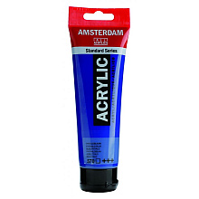Краски акриловые "Amsterdam", 570 голубая ФЦ, 120 мл, туба
