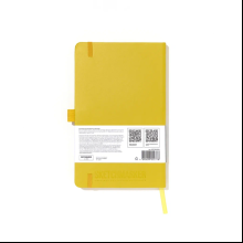 Скетчбук "Sketchmarker", 13х21 см, 140 г/м2, 80 листов, горчичный