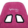 Кресло игровое Бюрократ "VIKING KNIGHT Fabric", ткань, металл, малиновый - 17