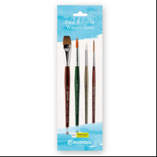 Набор кистей "Escoda. First steps in watercolor set", набор 4 шт