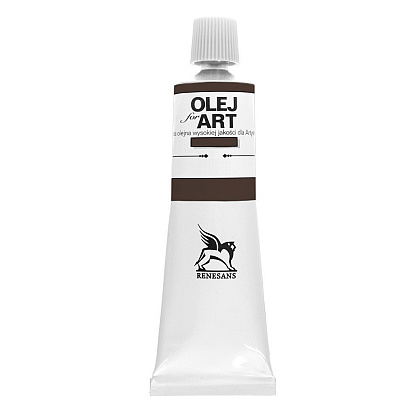 Краски масляные Renesans "Oils for art", 85 сепия, 60 мл, туба