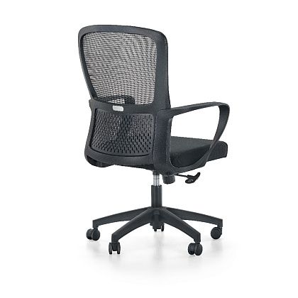 Кресло для персонала SitZone U-069B, сетка, ткань, пластик, черный, 2 шт/упак - 2