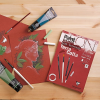 Блок-склейка "Paint'On", А3, 250г/м2, 20 листов, терракотовая бумага - 2