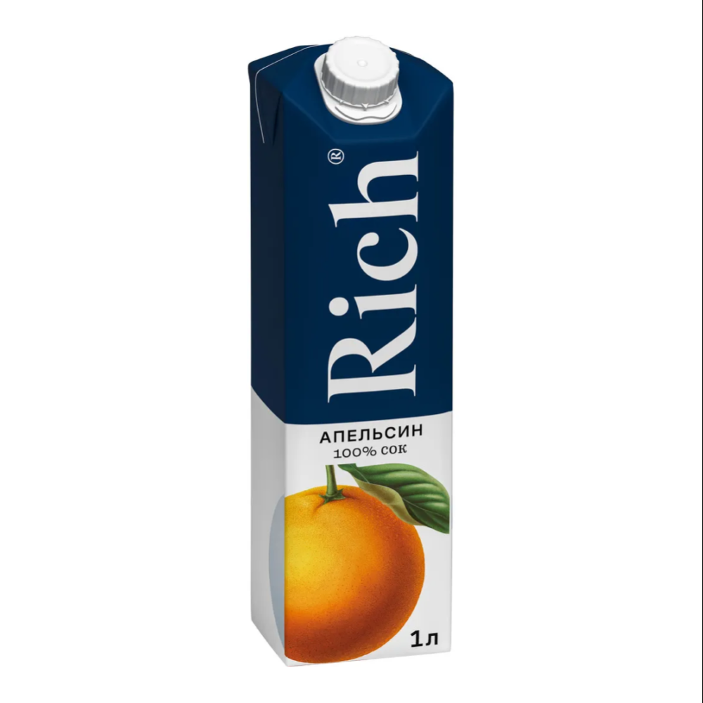 Нектар "Rich", апельсиновый, 1л. - 2