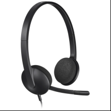 Наушники с микрофоном Logitech "Stereo Headset H340"