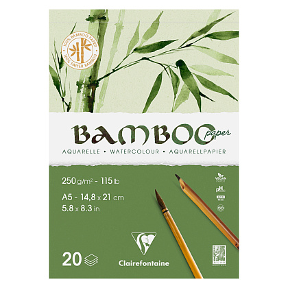 Блок-склейка "Bamboo", А5, 250г/м2, 20 листов