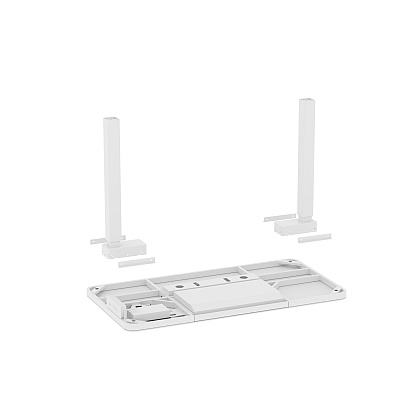 Стол с электроприводом двухмоторный AOKE HOME, белый (AK-GT10-YZF2-W) - 10