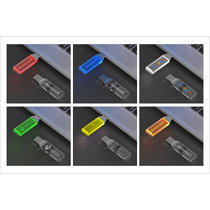 USB Flash накопитель 2.0 16 Gb ZC-005, пластик, металл, синий - 5