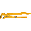 Ключ трубный Deli YS EDL105255 1.5", тип S, расрытие губок 55 мм, желтый - 3