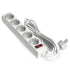 Сетевой фильтр ExeGate SP-5-5W, EX221190RUS, 5 розеток, 5 м, белый