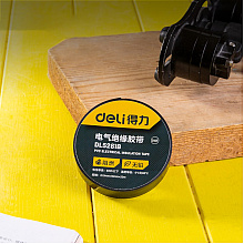 Изолента ПВХ Deli YS DL5261B, 18 мм х 20 м, 130 мкм, черный