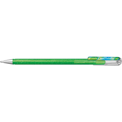 Набор ручек гелевых "Pentel Dual Metallic", 4 шт, ассорти - 3