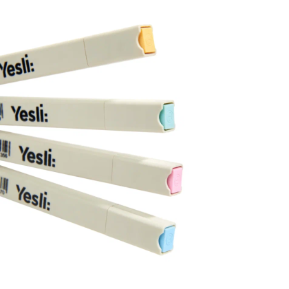 Маркер текстовый "Yesli", голубой - 6