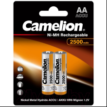 Аккумуляторные батарейки Camelion NH-AA-2500-BP2 24/384