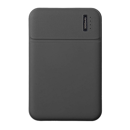 Внешний аккумулятор Power Bank "Flash 5", 5000 mAh, черный