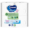 Бумага туалетная Zemma Deluxe, 4 рулона, 3 слоя, белый - 5