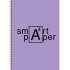 Тетрадь "Smart paper. No 3", А4, 80 листов, клетка, сиреневый