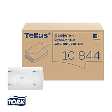 Салфетки Tellus Стандарт NS4, для диспенсера, 200 листов, 2 слоя, белый