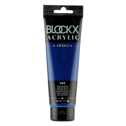 Краски акриловые "Blockx", 244 синий, 120 мл