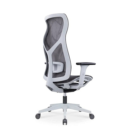 Кресло для руководителя SitZone CH-283A-HS-P1 сетка, серый - 4