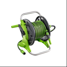 Шланг поливочный Amigo Grande 79605, на катушке, с распылителем, 1/2", 15 м