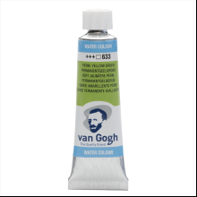 Краски акварельные "Van Gogh", 633 желто-зелёная прочная, 10 мл, туба