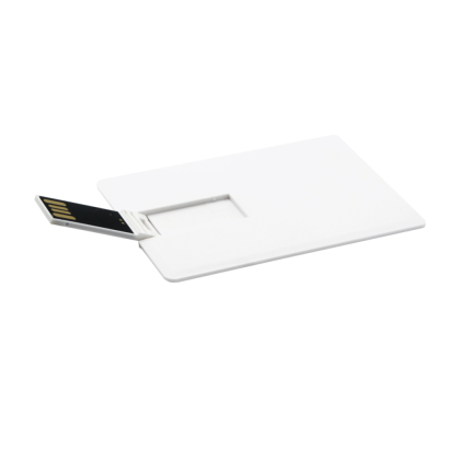 USB Flash 2.0 16 Gb VDK-009, пластик, кредитка, белый  - 3