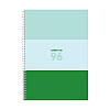Тетрадь "Green air", А4, 96 листов, клетка, ассорти - 5