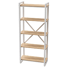 Стеллаж Millwood "Loft CH-3", белый каркас
