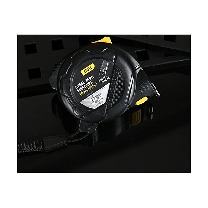 Рулетка Deli YS EDL9003P, 3 м х 16 мм, желтый, черный - 7