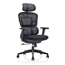 Кресло для руководителя SitZone U-062A сетка, черный