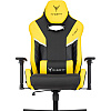 Кресло игровое Бюрократ Knight Thunder 5X экокожа, черный, желтый, металл - 9