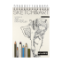 Скетчбук "Sketch&Art", 18.5х25 см, 200 г/м2, 50 листов, на спирали, для цветных карандашей