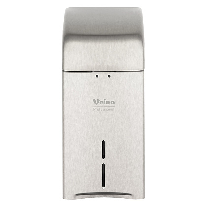 Диспенсер Veiro Professional "L-ONE Steel" для туалетной бумаги листовой, серебристый - 3