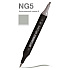 Маркер перманентный двусторонний "Sketchmarker Brush", NG5 нейтральный серый 5