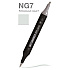 Маркер перманентный двусторонний "Sketchmarker Brush", NG7 нейтральный серый 7