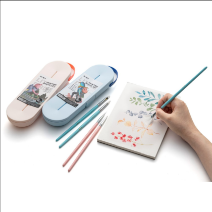 Набор кистей для рисования "Himi Little Bird", синтетика, 8 шт - 8