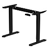 Стол с электроприводом WellDesk Basic 1200x675х18 черный/дуб стирлинг (9191456+9197777) - 4