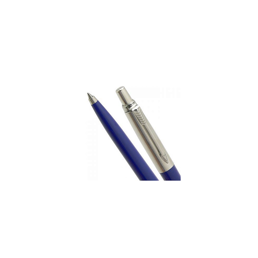 Ручка шариковая автоматическая "Parker Jotter Royal Blue CT", 1.0 мм, синий, серебристый, стерж. синий - 3