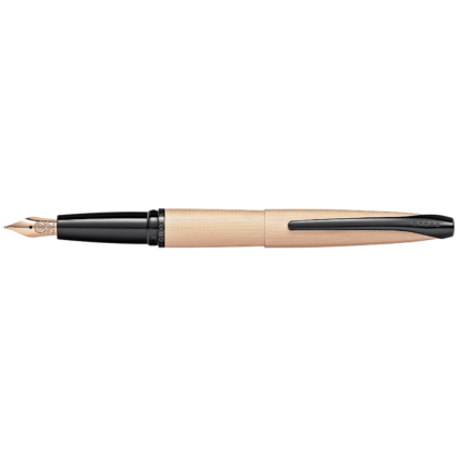 Ручка перьевая F "ATX Brushed Rose Gold PVD", розовое золото - 4