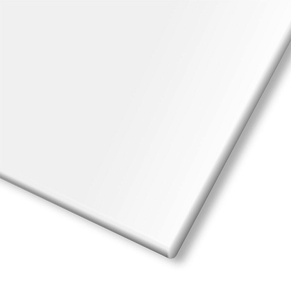 Столешница Egger, 1395x800x28, ЛДСП, w1100 st9, белый альпийский  - 2