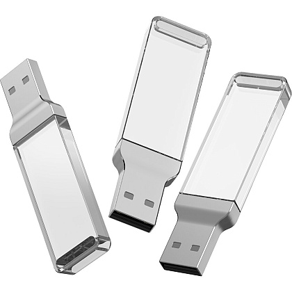 USB Flash накопитель 2.0 16 Gb ZC-005, пластик, металл, белый - 3