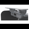 Стол Comf-Pro Elephant Desk UR-3, 1155х700х(340-815) мм, белый, серый - 7