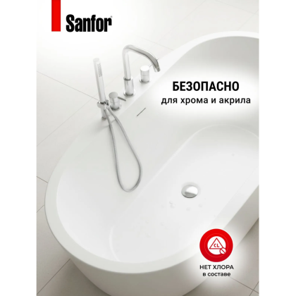 Средство чистящее для сантехники "Sanfor Арома Цветочная свежесть", 750 г - 5