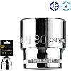 Головка торцевая шестигранная Deli YS EDQ4030 1/2", 30 мм, серебристый - 2
