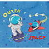 Мешок для обуви Enso "Outer space", 34x27 см, полиэстер, синий, черный - 5